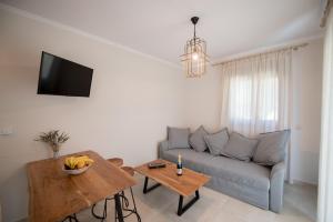 Kampos Apartment tesisinde bir oturma alanı