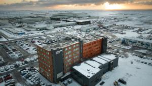 Aurora Hotel at Reykjavik-Keflavik Airport Terminal KEF a l'hivern