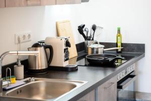 Kitchen o kitchenette sa dreamcation Apartments - Altstadt Kelheim