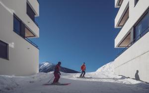 Oaspeți care stau la Parsenn Resort