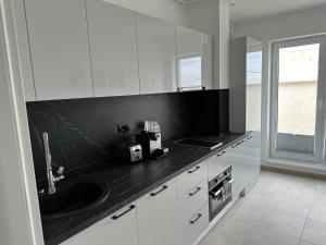 Η κουζίνα ή μικρή κουζίνα στο Fabulous Penthouse Lakeview W20