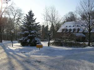 Hotel Schloss Eckberg durante el invierno