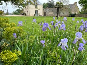 MANOIR DE CLERMONT के बाहर एक बगीचा