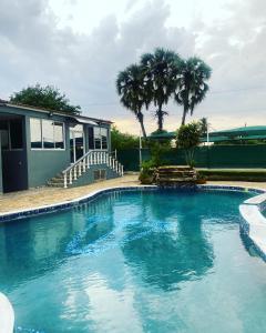 Swimmingpoolen hos eller tæt på TETE PALM HOTEL