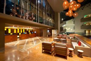 מסעדה או מקום אחר לאכול בו ב-Marriott Tuxtla Gutierrez Hotel