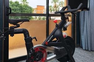 Fitnes oz. oprema za telovadbo v nastanitvi Courtyard by Marriott San Antonio Airport