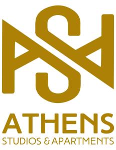 um logótipo para estúdios e apartamentos seguros em Athens Studios em Atenas