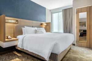 Postelja oz. postelje v sobi nastanitve SpringHill Suites Charlotte Southwest