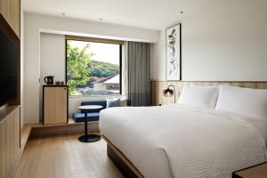 Gulta vai gultas numurā naktsmītnē Fairfield by Marriott Tochigi Utsunomiya