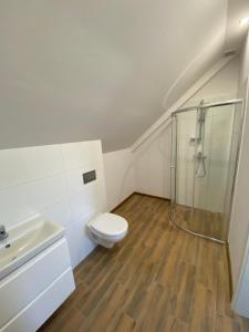 Ванна кімната в Apartament Giby