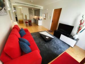 Ruang duduk di TM Luxury Apartments Lisbon