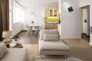 Predel za sedenje v nastanitvi Apartment Nova 4*