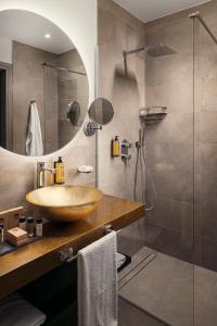 Un baño de Boutique Hotel Saxonia