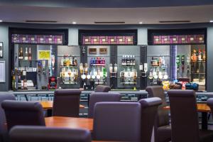 O lounge ou bar de Airport Hotel Manchester