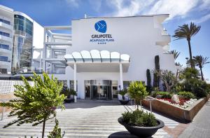 a view of the front of a building at Grupotel Acapulco Playa - Adults Only in Playa de Palma