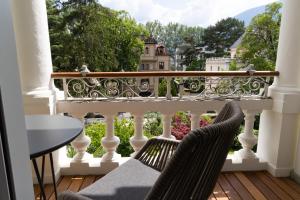 Uma varanda ou terraço em Luxury Apartment Villa Ortler