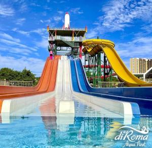 Hồ bơi trong/gần Spazzio diRoma acesso diRoma Acqua Park gratuito Star Temporada