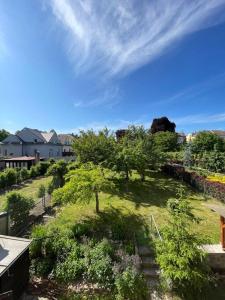 Un jardín fuera de Apartmán Na Polabí 2