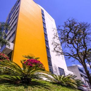 O edifício em que o hotel se localiza