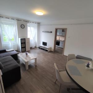 Posezení v ubytování ApartmentsCarlsbad