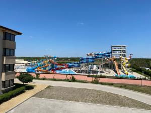 The swimming pool at or close to Sea View & infinity pool apartments in Kaliakria resort