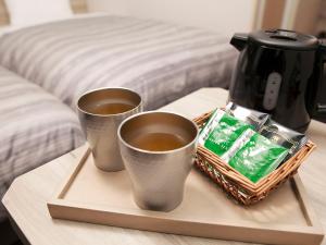 Facilități de preparat ceai și cafea la Hotel Route-Inn Hirosaki Joto