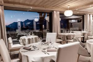 Et opholdsområde på Hôtel Alpina & SPA - Restaurant Oxalis