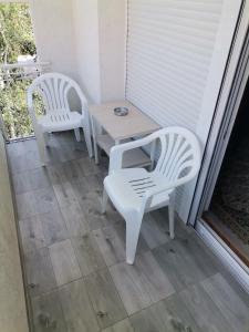 Balkon oz. terasa v nastanitvi STAN na DAN PEX FREE PARKING