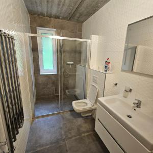 Apartmány Pstruží AP19 tesisinde bir banyo