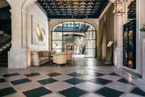 A seating area at Sant Francesc Hotel Singular