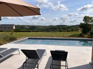 The swimming pool at or close to B&B Barvaux, Durbuy