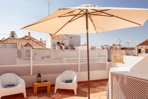 Un balcón o terraza en Casa do Terreiro