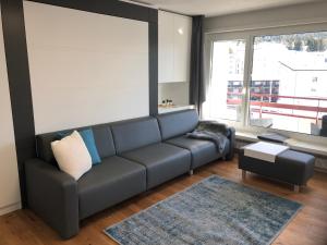 Un lugar para sentarse en Ferienwohnung 405 Haus Allod