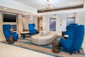 Zona d'estar a Homewood Suites by Hilton Baltimore - Arundel Mills