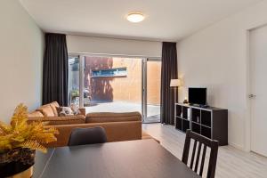 TV i/ili multimedijalni sistem u objektu Hertog 2b Modern and perfectly located apartment