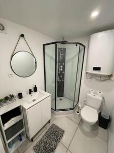 Un baño de Appartement duplex avec terrasse