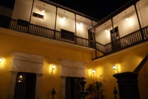 מרפסת או טרסה ב-Flying Dog Hostel Arequipa