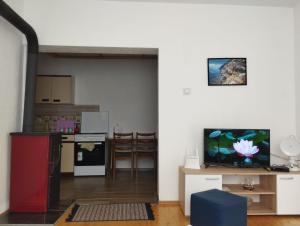 Apartment Serenity tesisinde mutfak veya mini mutfak