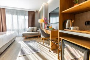 North Star Suite Hotel 주방 또는 간이 주방