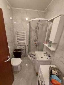 Vannituba majutusasutuses Apartman Buba