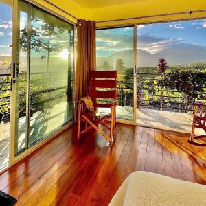 Balkon atau teras di Hotel Finca 360