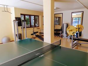 Posilňovňa alebo fitness centrum v ubytovaní Asti Arthotel