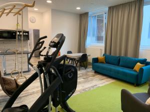 Posilňovňa alebo fitness centrum v ubytovaní Aparthotel Backstage