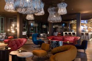 Istumisnurk majutusasutuses Motel One Mannheim