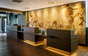 Khu vực sảnh/lễ tân tại Motel One Manchester-Royal Exchange