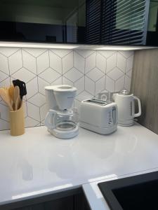 Comodidades para preparar café e chá em Loft atlantique Rochefort