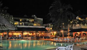 The swimming pool at or close to Bamburi Beach Hotel