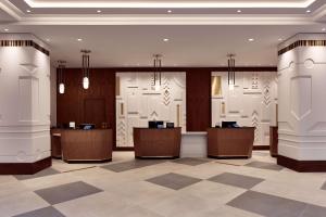 Lobbyen eller receptionen på Hilton Vienna Park