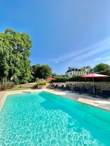 Poolen vid eller i närheten av Domaine de Stang Bihan