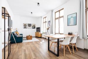 Ko-Living Space am Neuen Theater - Altstadt - Unique Design Apartments पर बैठने की जगह